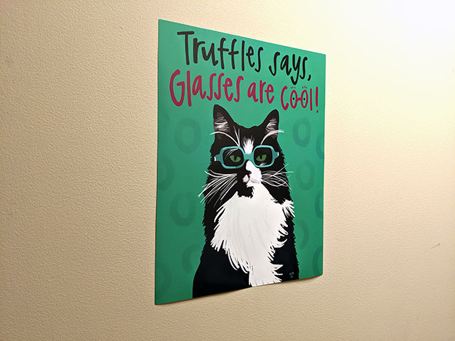 Limited Edition Truffles The Kitty Poster